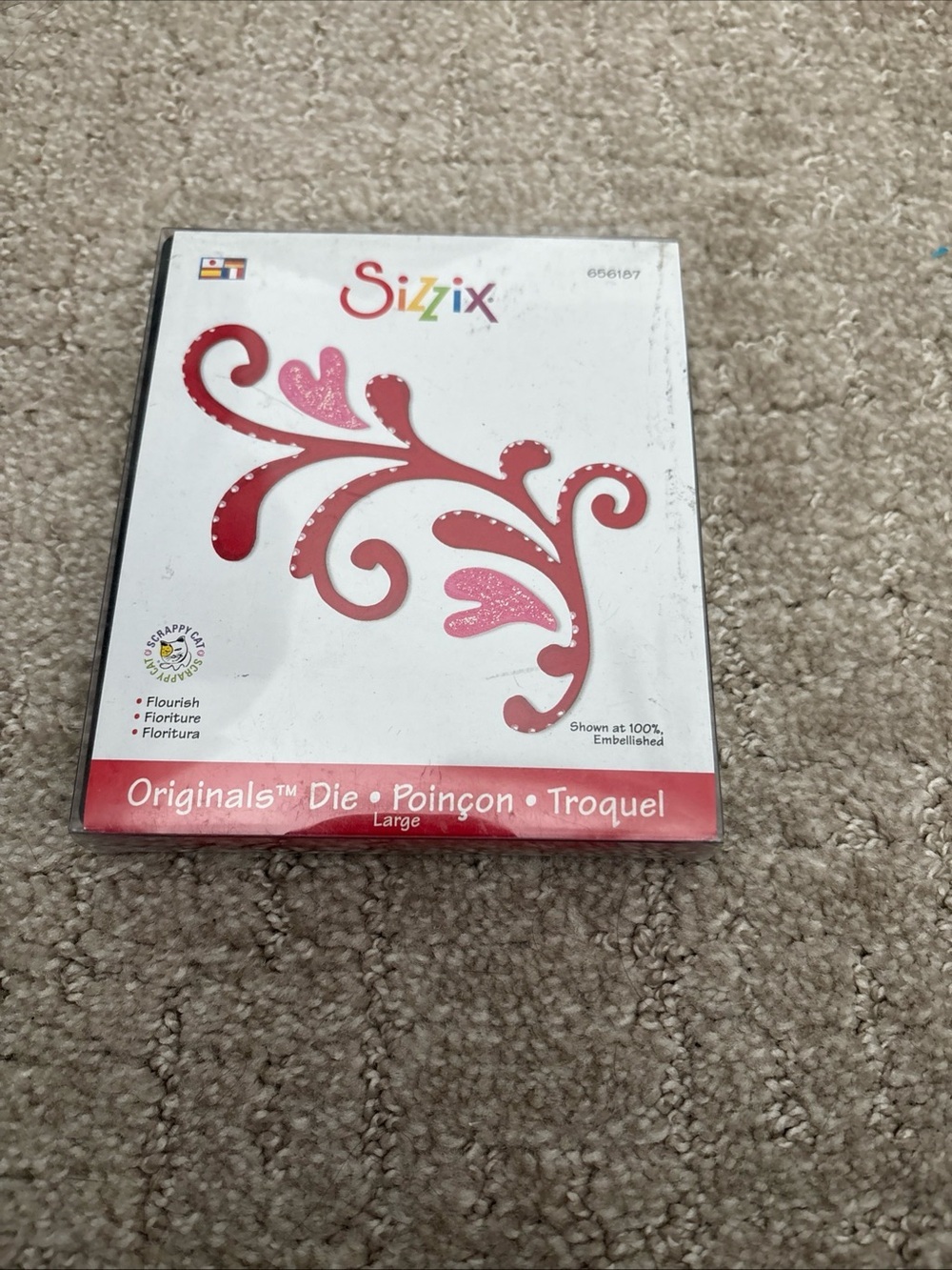 Large Sizzix Die Flourish 656187